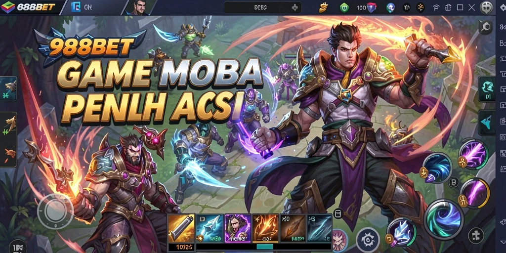 Tampilan gameplay seru di 988BET dengan aksi cepat.