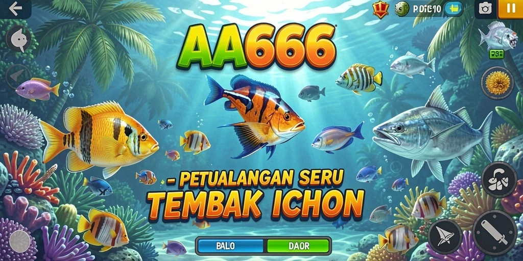Gameplay seru menembak ikan dengan grafis yang memukau.