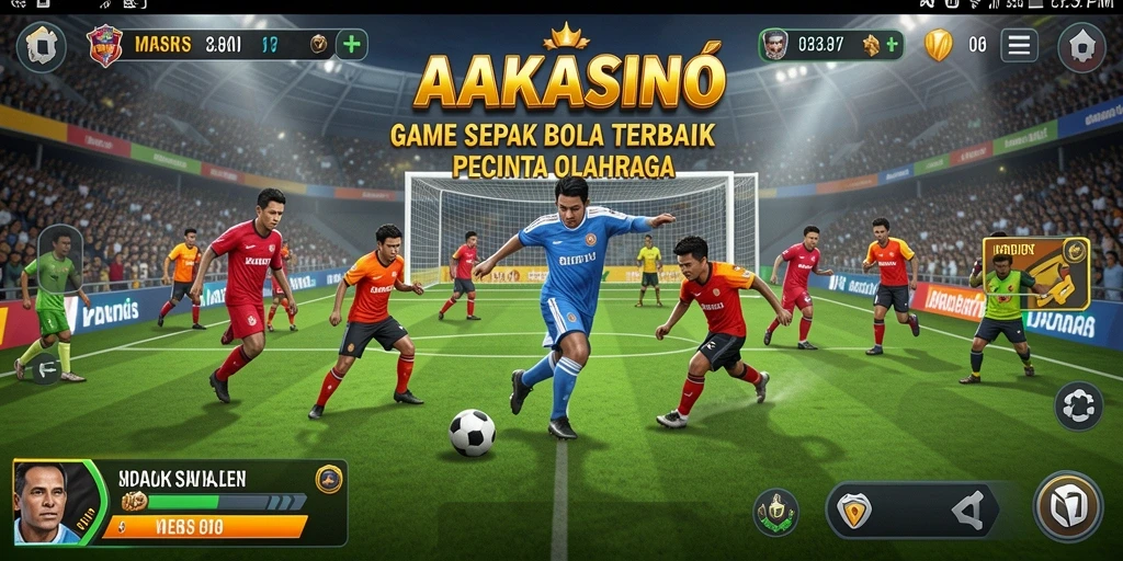 Tampilan gameplay AAKASINO yang seru dan menantang di lapangan.