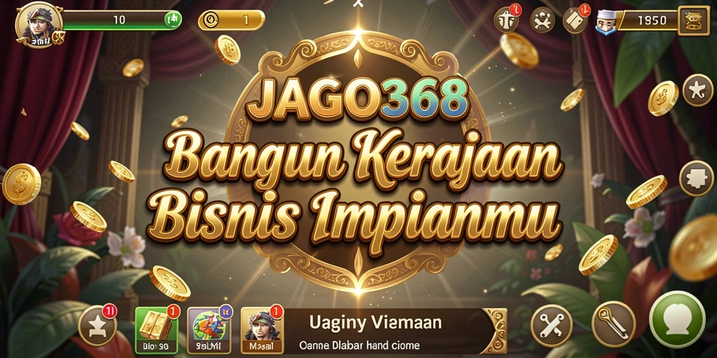 Tampilan gameplay JAGO368 yang seru dan interaktif.