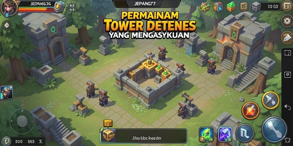 Tampilan menarik dari gameplay JEPANG77 yang mendebarkan.