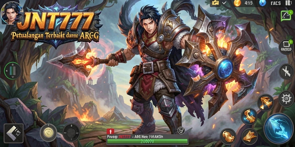 Gameplay JNT777 yang seru dalam dunia ARPG.