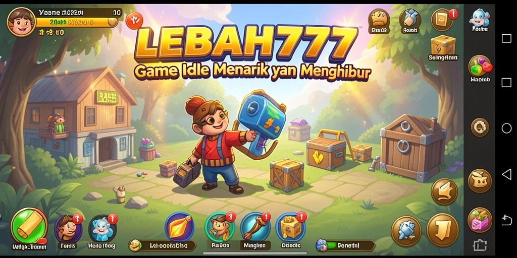 Tampilan gameplay LEBAH777 yang menghibur dan menarik.