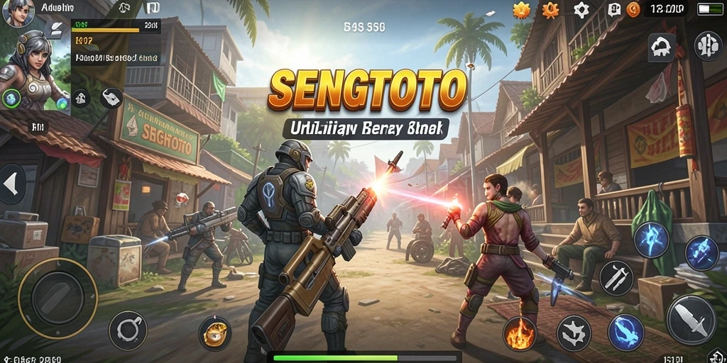 Tampilan pengguna SENGTOTO yang intuitif dan menarik.