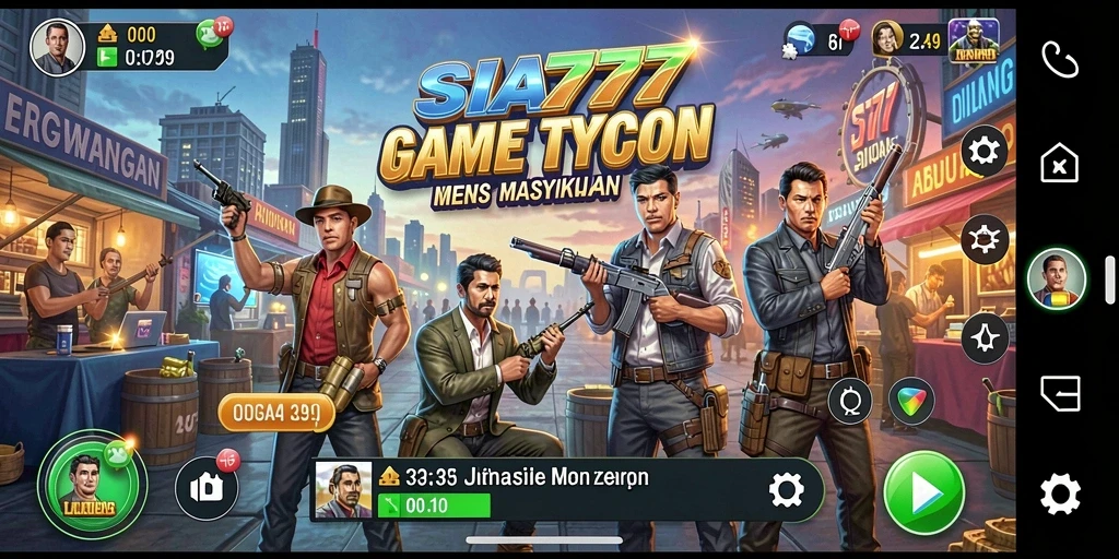 Tampilan menarik dari gameplay SIA777 yang penuh strategis.