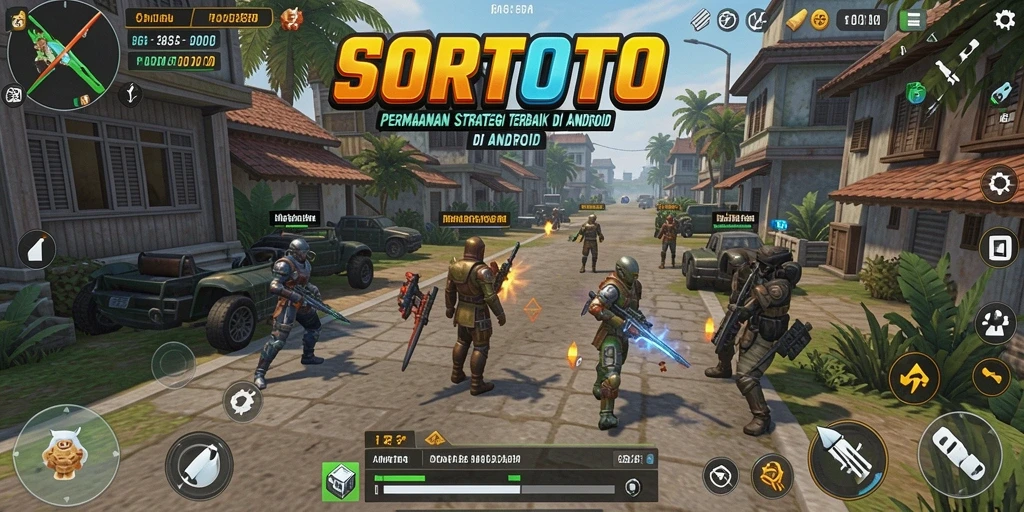 Tangkapan layar SORTOTO menampilkan aksi pertempuran dan strategi yang mendebarkan.
