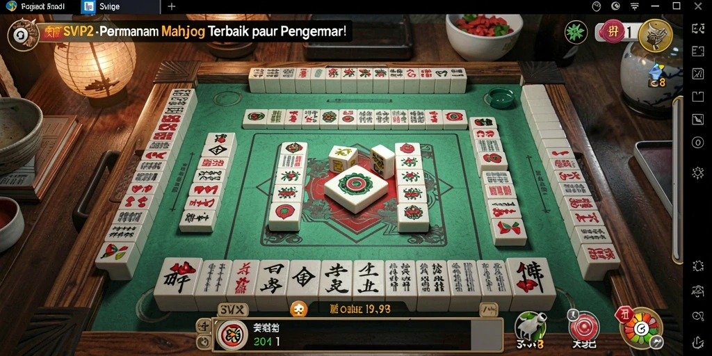 Gameplay seru dan menantang di SVIP2 Mahjong.