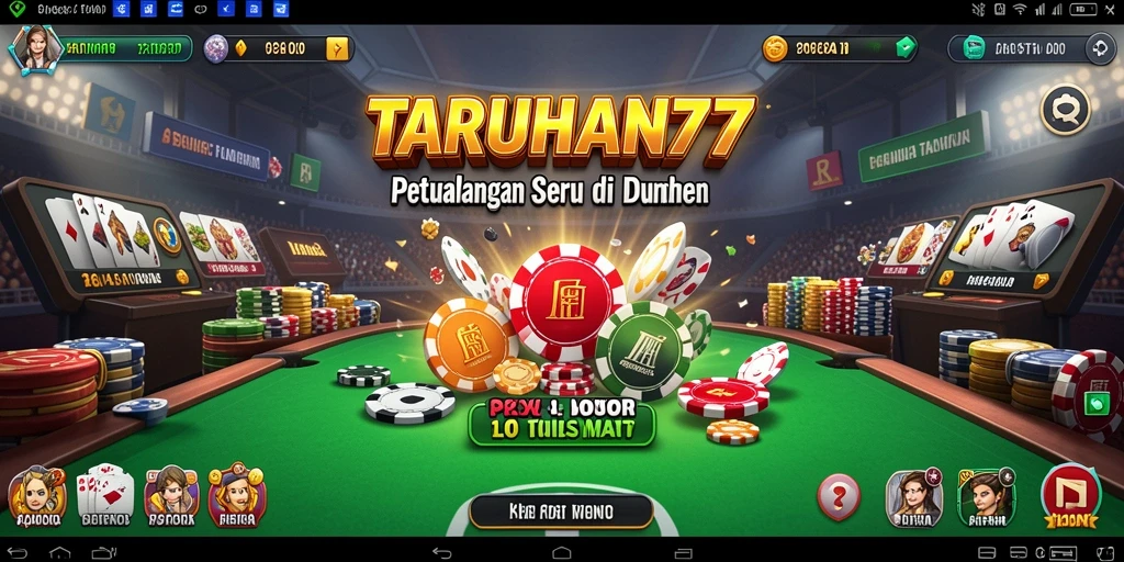 Tangkapan layar gameplay TARUHAN77 yang penuh aksi dan petualangan.