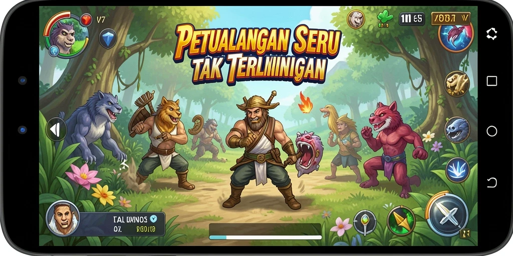 Tampilan gameplay V87 yang menarik dan memikat.