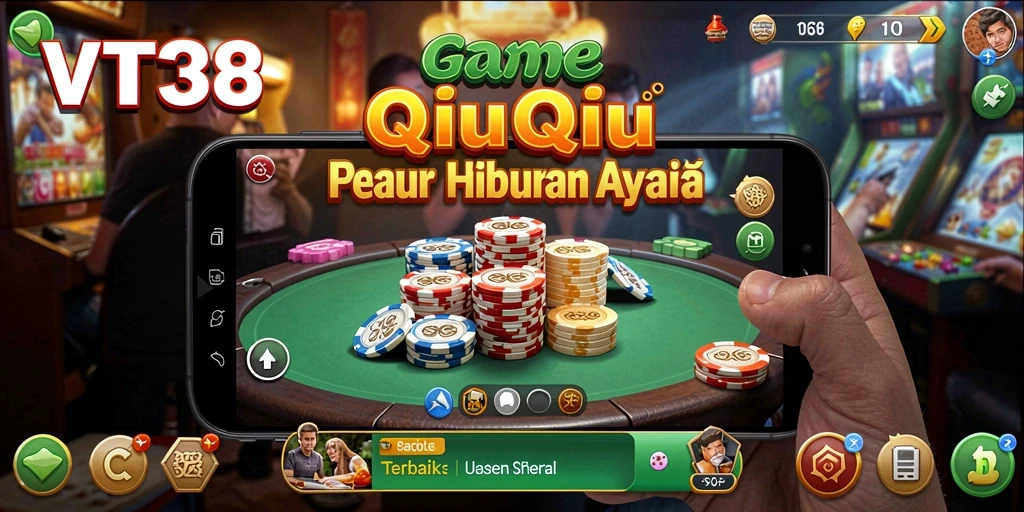 Tampilan gameplay VT38 yang mendebarkan dan interaktif.