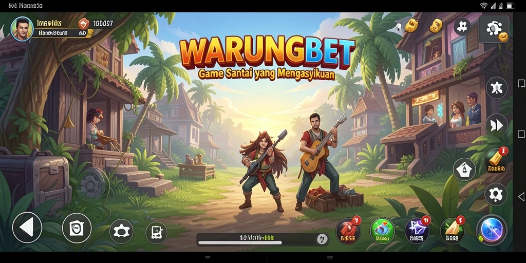 Tangkapan layar gameplay yang seru dalam WARUNGBET.