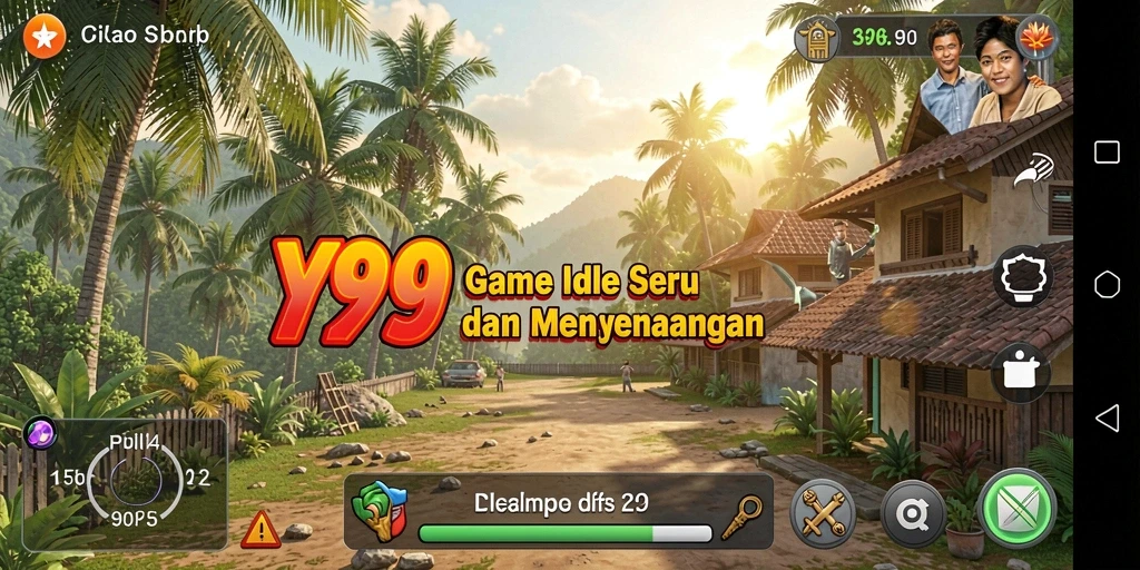 Tampilan screenshot Y89 menampilkan gameplay Idle yang menarik.